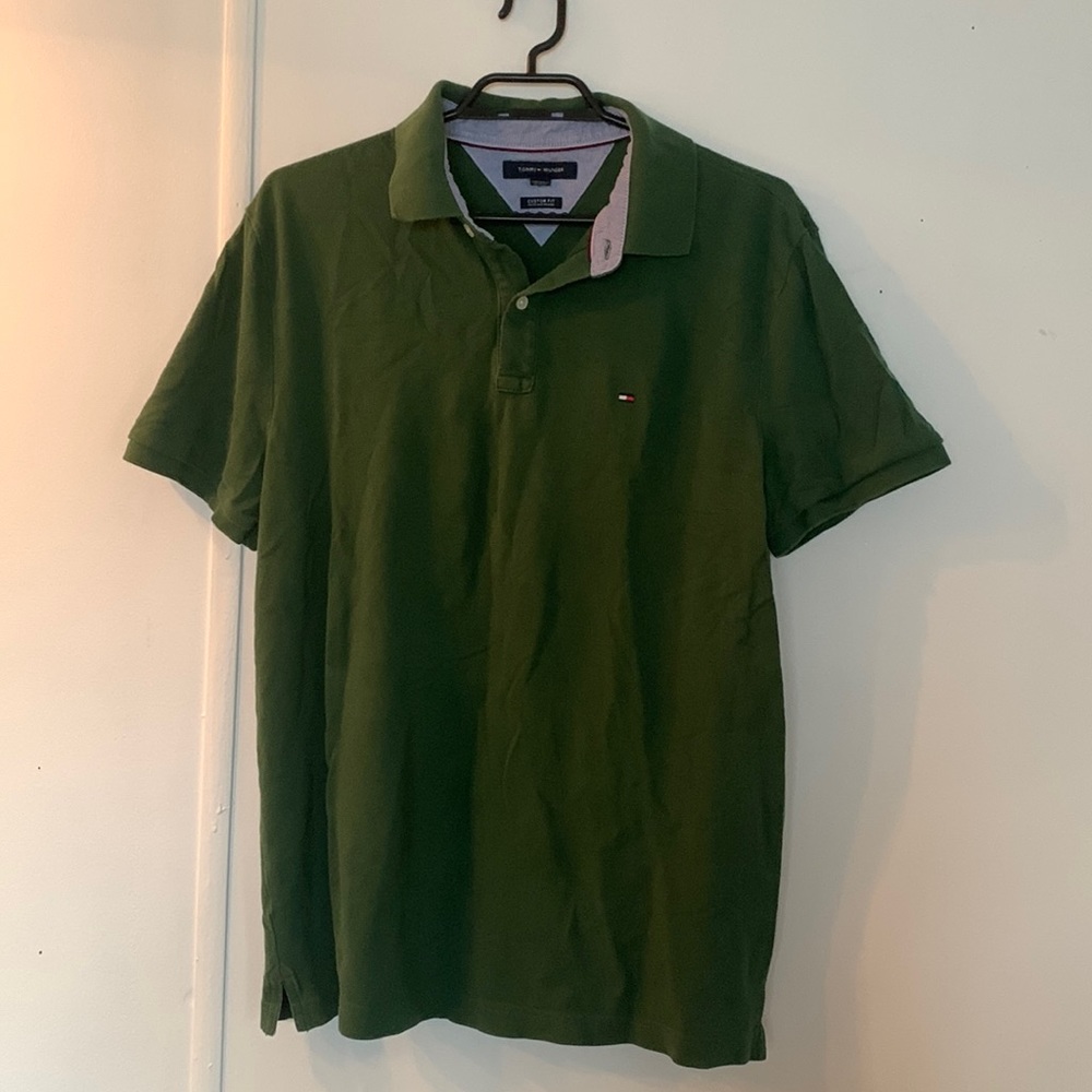 Tommy Hilfiger Forest Green Polo